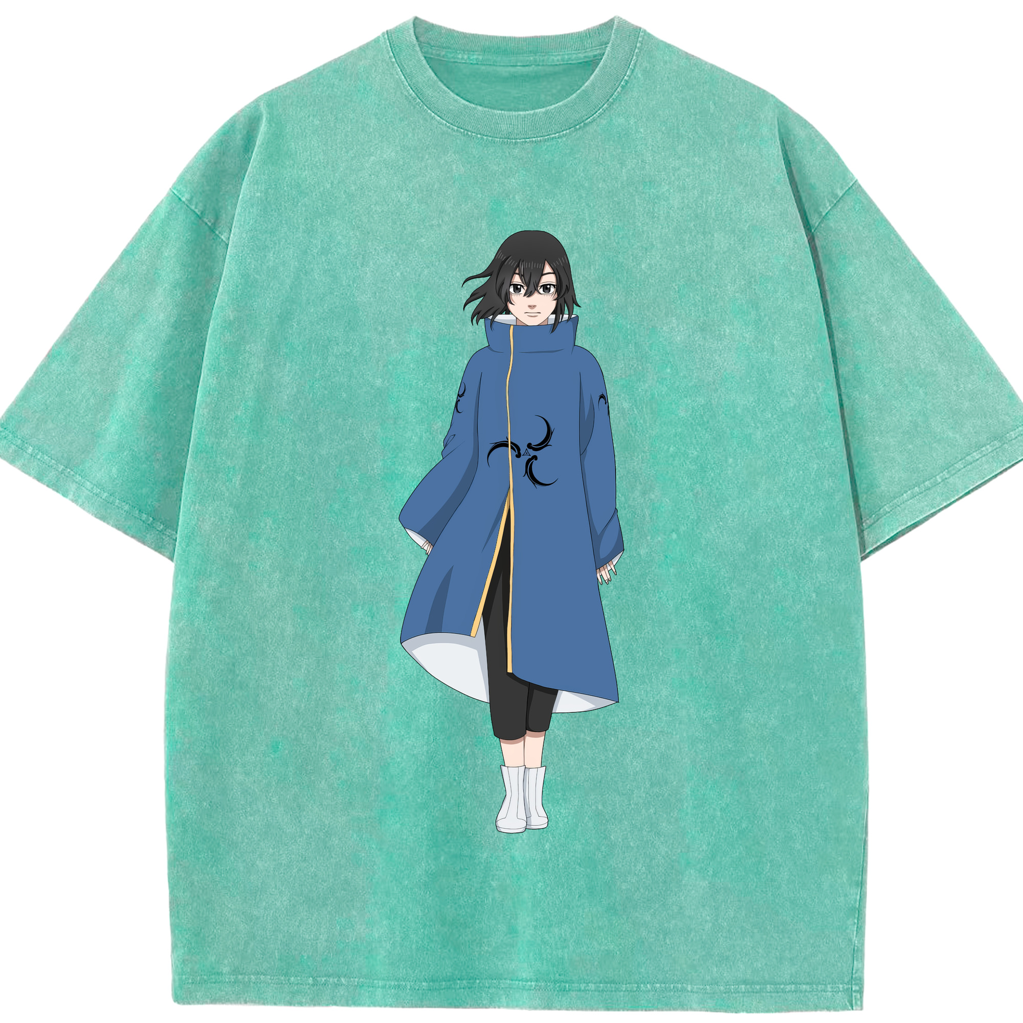 （画像用） 東京リベンジャーズ Tokyo Revengers 綿100% ヴィンテージ風 半袖Tシャツ（フロントプリント）